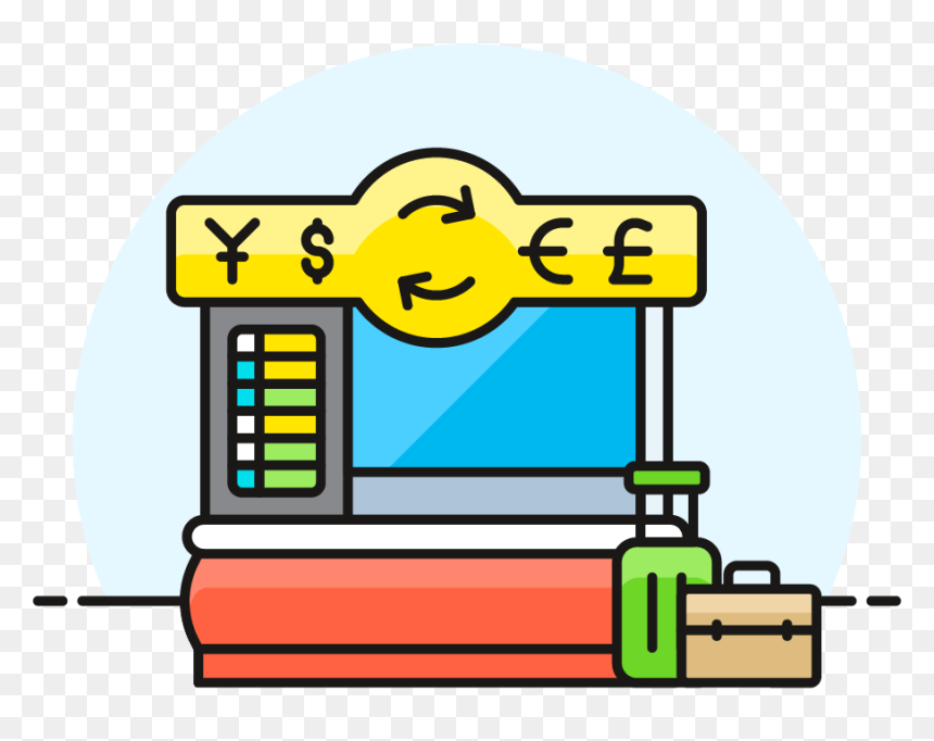 Foreign Exchange Market Clipart, HD Png Download - inr symbol png