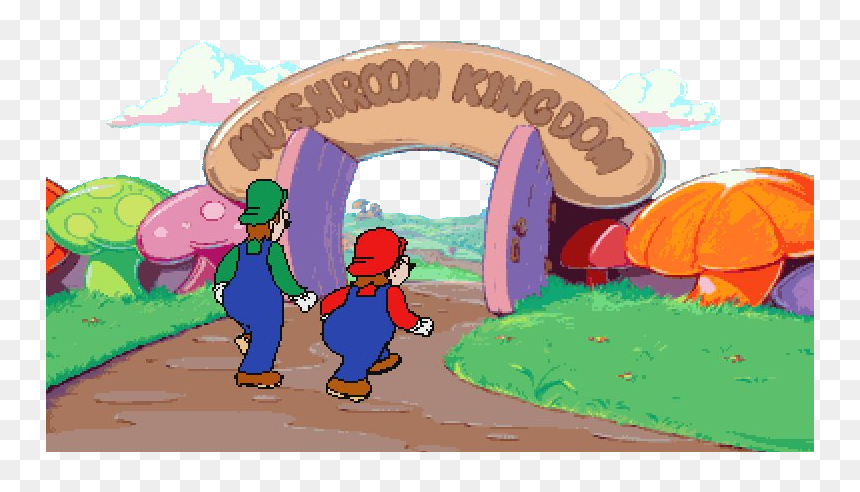 Nice Of The Princess To Invite Us Over For A Picnic - Hotel Mario, HD Png Download - hotel mario png