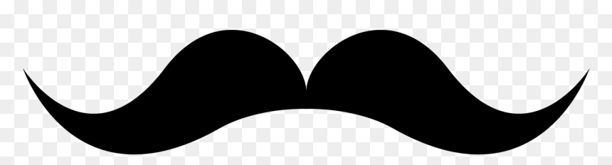 Thin Moustache Logo, HD Png Download - bart png
