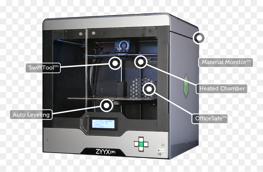 Industrial Desktop 3d Printer , Png Download - Industrial Desktop 3d Printer, Transparent Png - 3d printer png