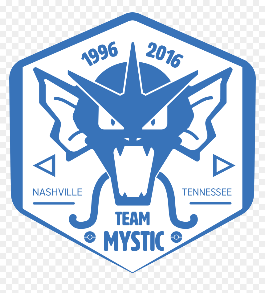 Gyarados Logo, HD Png Download - team mystic png
