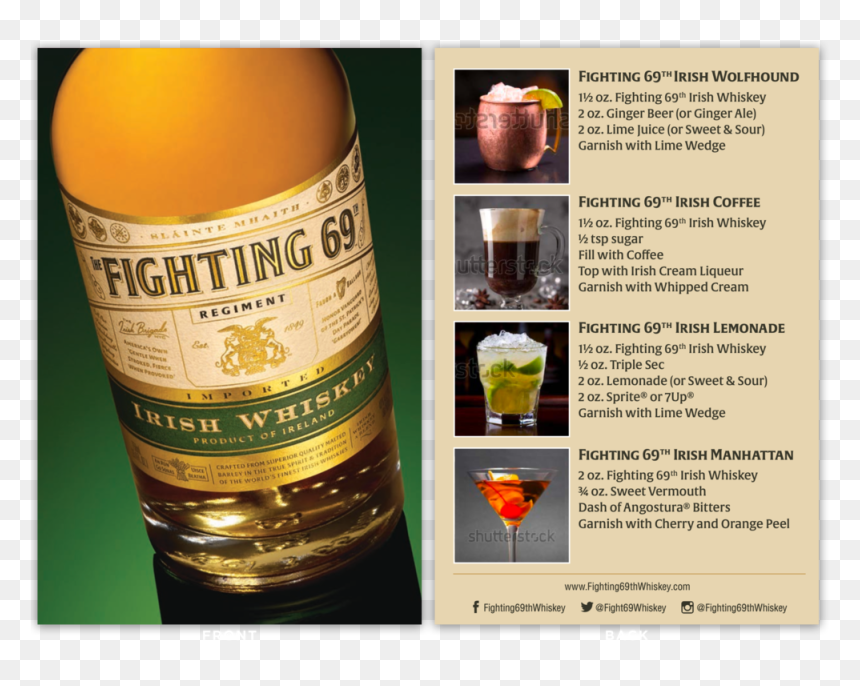 Recipe - Blended Whiskey, HD Png Download - whiskey bottle png
