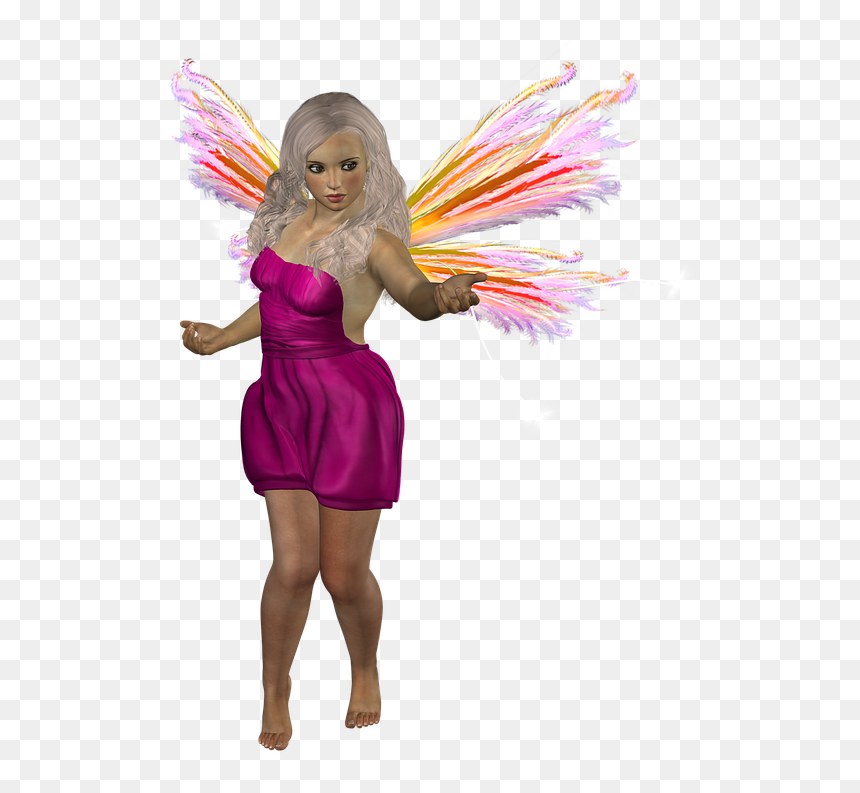 De Hadas Dama Alas Niña Cuen - Fairy, HD Png Download - alas png