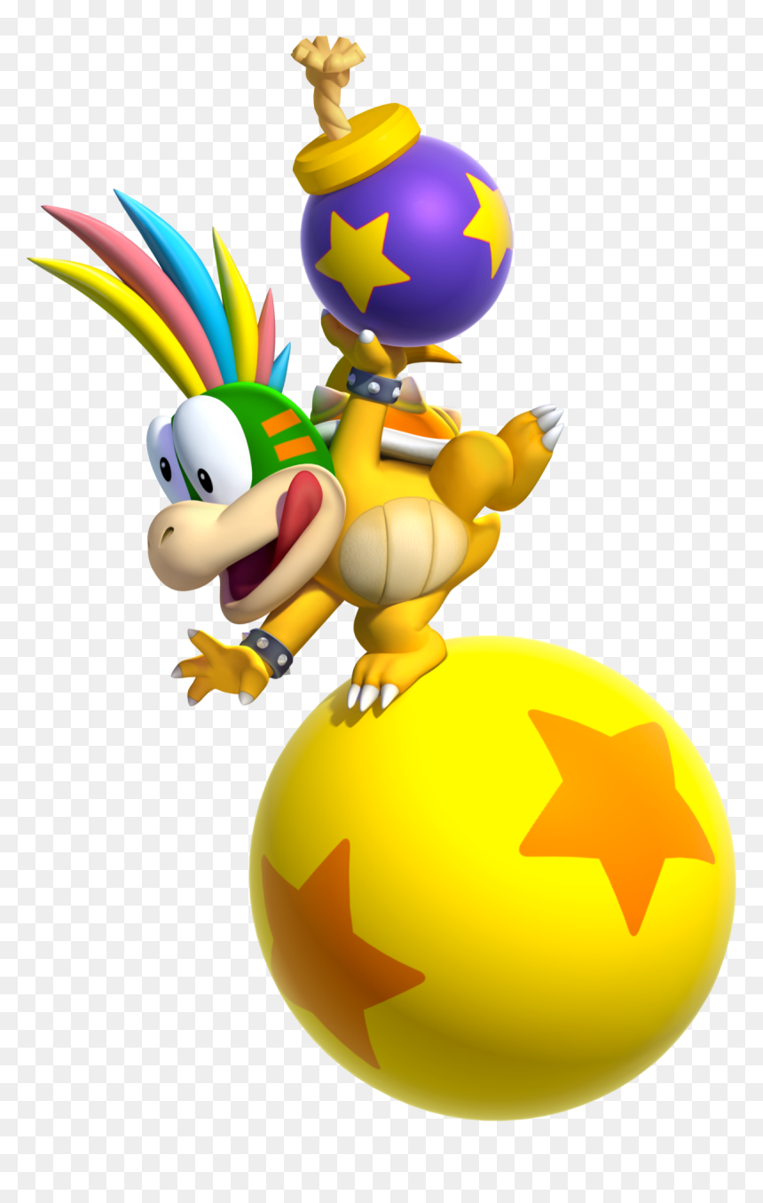 Super Mario Lemmy, HD Png Download - hotel mario png