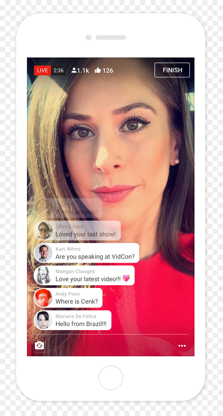 Youtube App Live Streaming, HD Png Download - live stream png