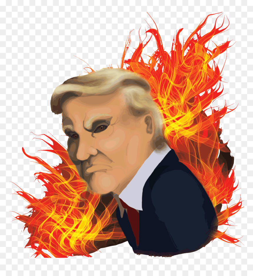 Unfavorable Portrait Of Trump - Illustration, HD Png Download - trump.png