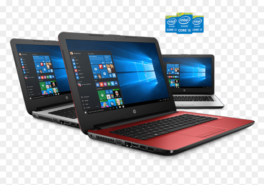 Hp Laptop Png, Transparent Png - computers png