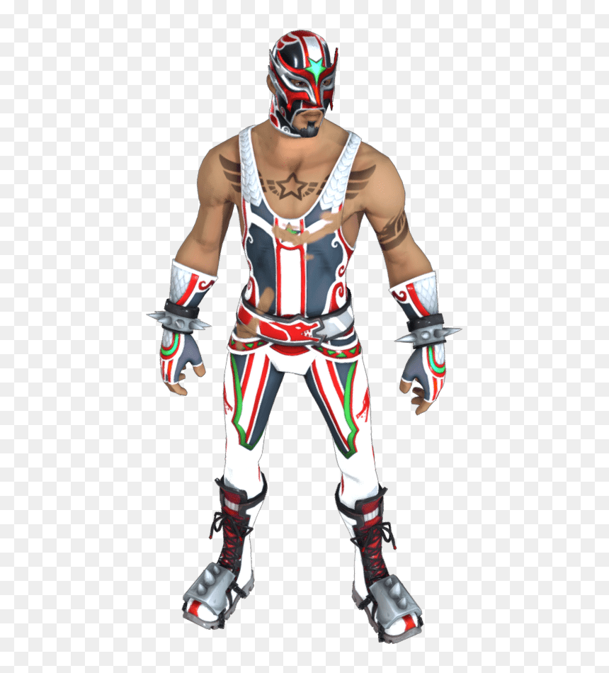Masked Fury Outfit - Action Figure, HD Png Download - fortnite chest png