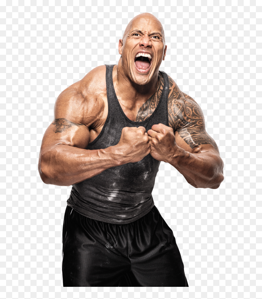 Dwayne Johnson Png, Transparent Png - gym png