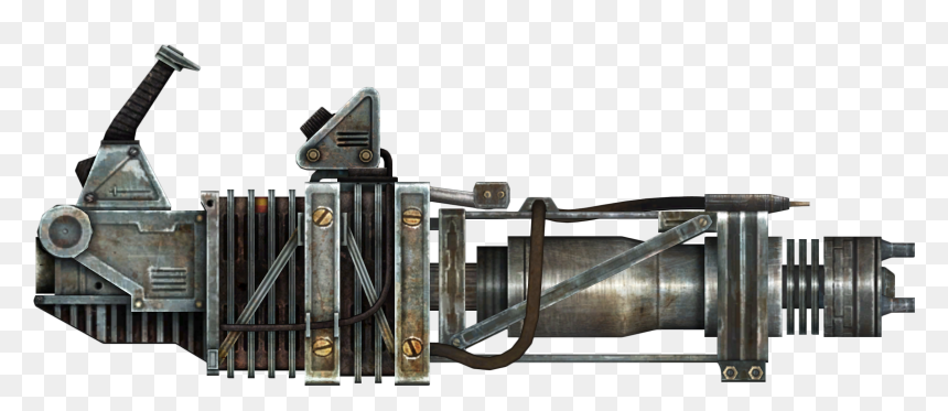 Nukapedia The Vault - Fallout 3 Gatling Laser, HD Png Download - lasers png