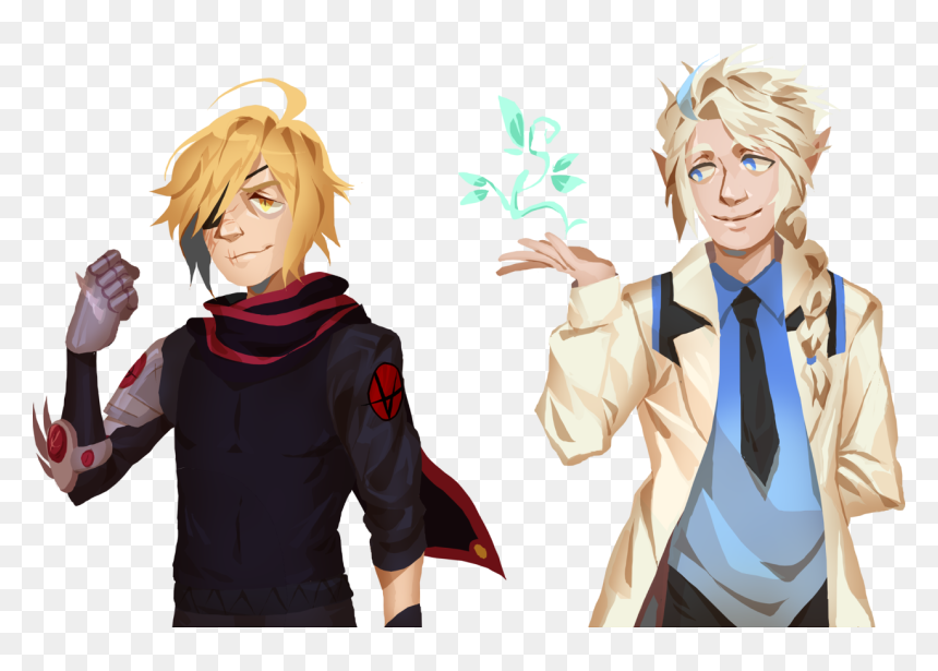 Alucard And Arias - Cartoon, HD Png Download - alucard png