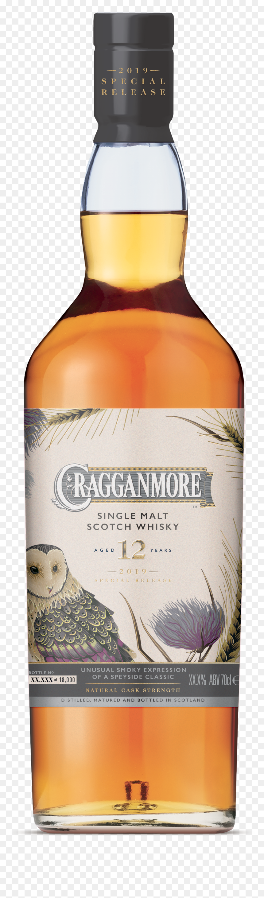 Sr2019 Cragganmore Bottle - Pittyvaich 29 Year Old, HD Png Download - whiskey bottle png