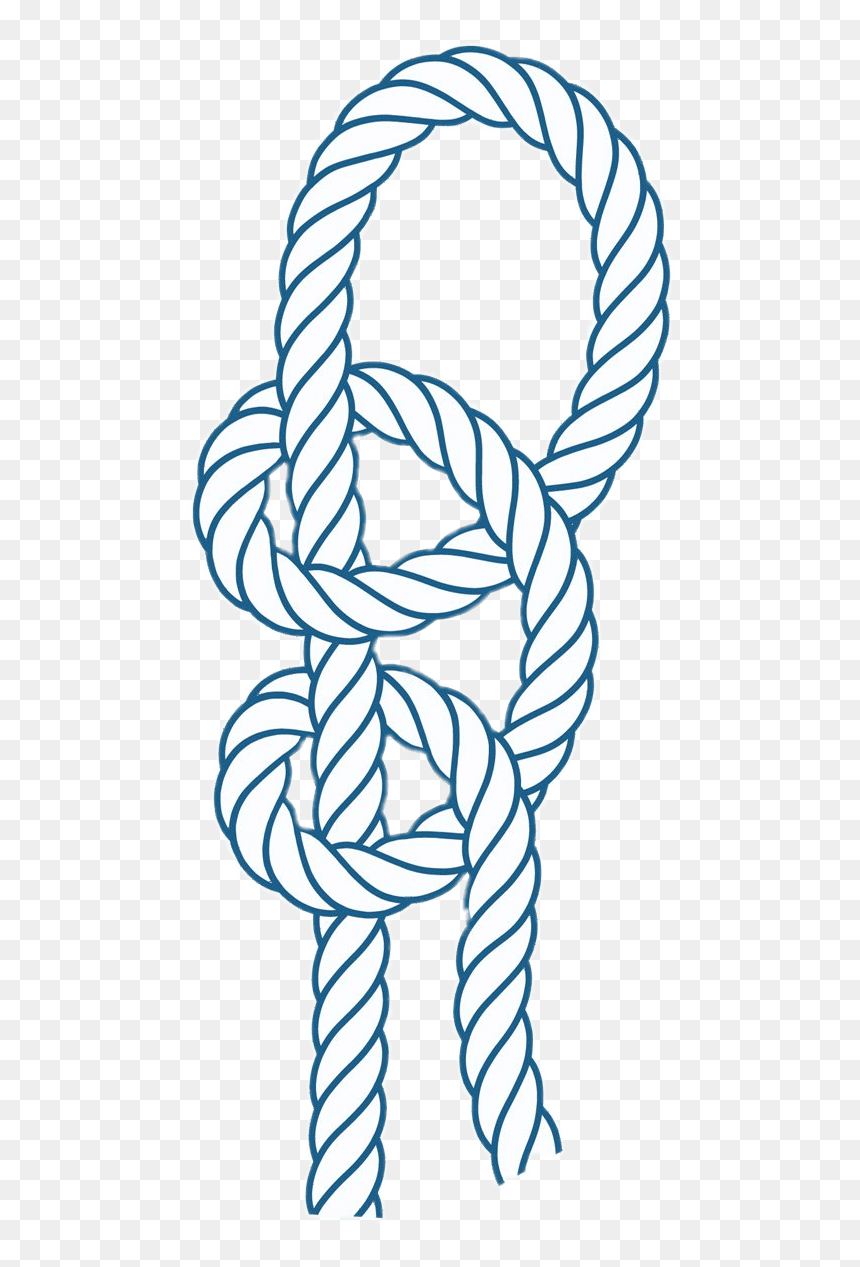 Double Half Hitches Knot Clip Arts - The National Museum Of Art, Osaka, HD Png Download - knot png
