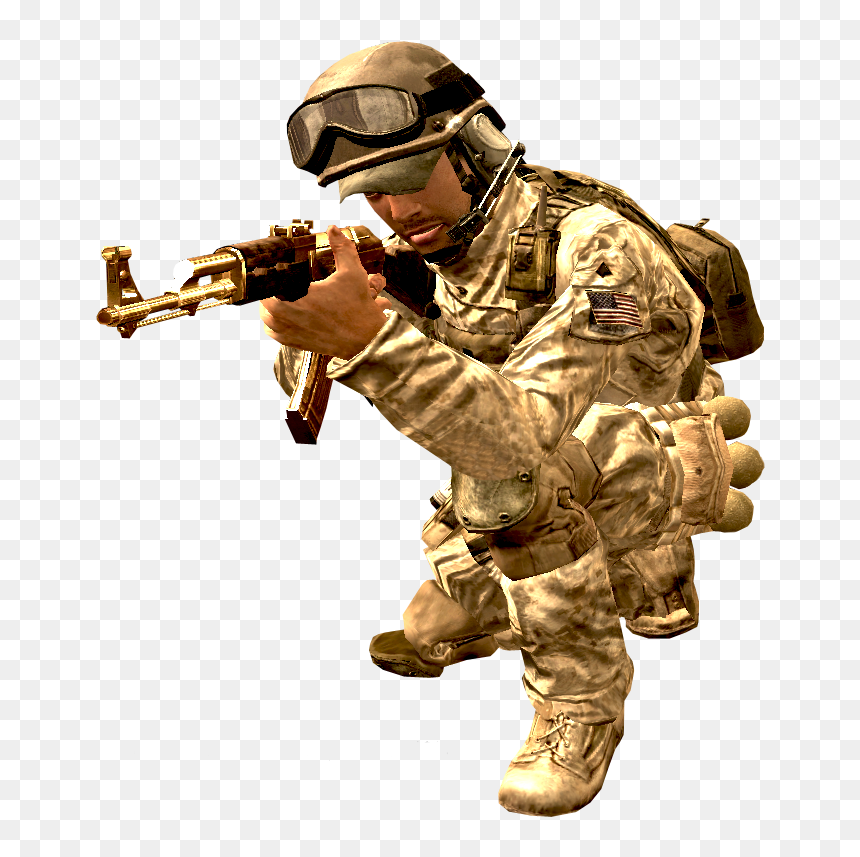 Sniper , Png Download - Ak 47 Cod4, Transparent Png - cod sniper png