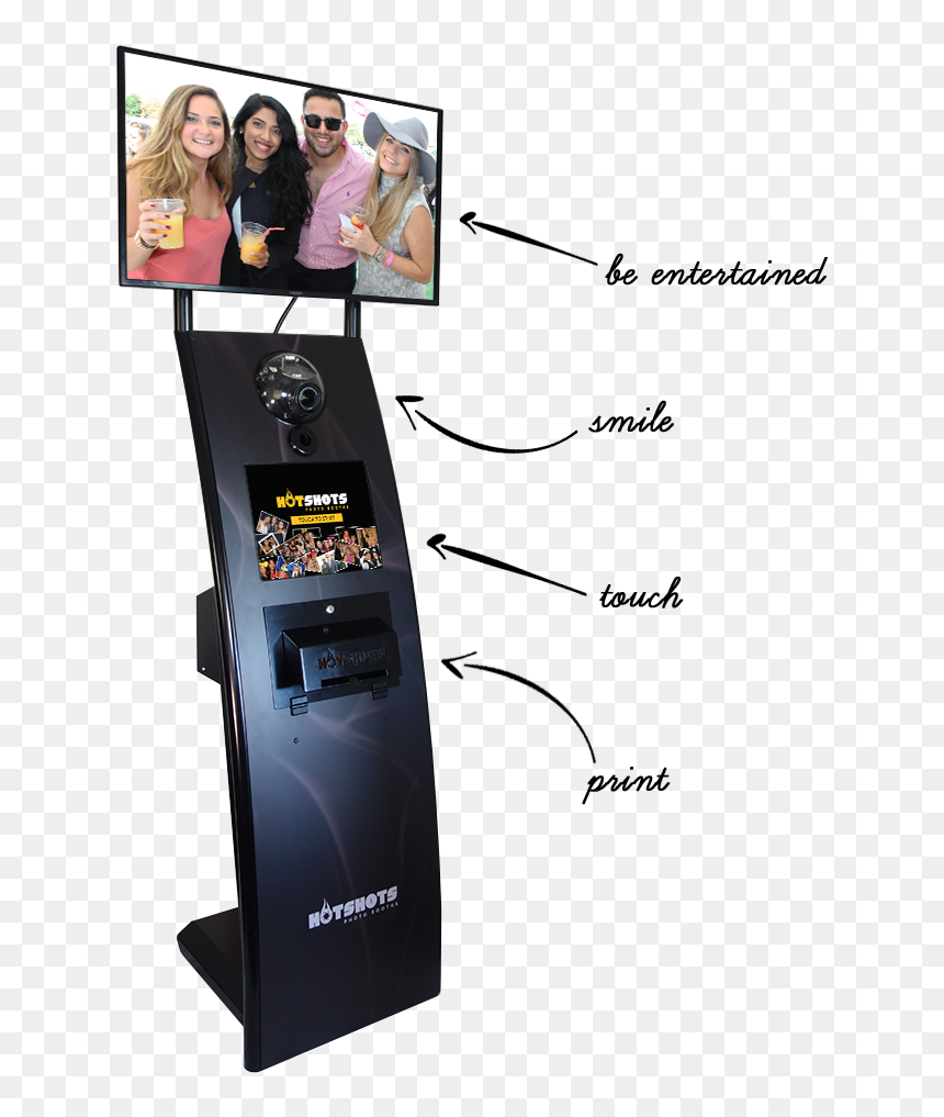 Hotshots Photo Booth Nz, HD Png Download - photo booth png