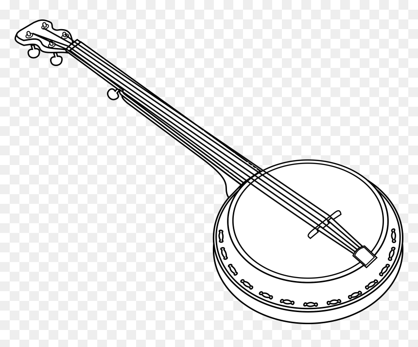 Banjo 1 Clip Arts - Banjo Clip Art, HD Png Download - banjo png