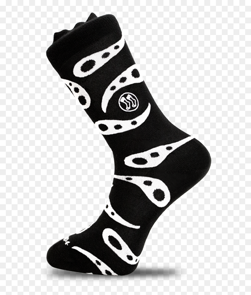 India Paisley Black Sock - Sock, HD Png Download - sock png