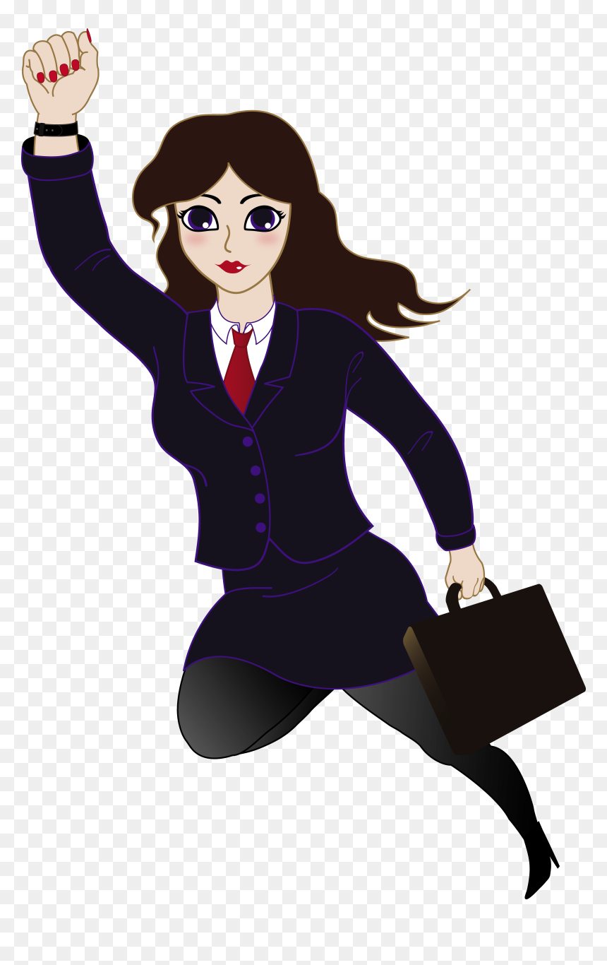 Businesswoman Clipart - Clipart Businesswoman, HD Png Download - business woman png