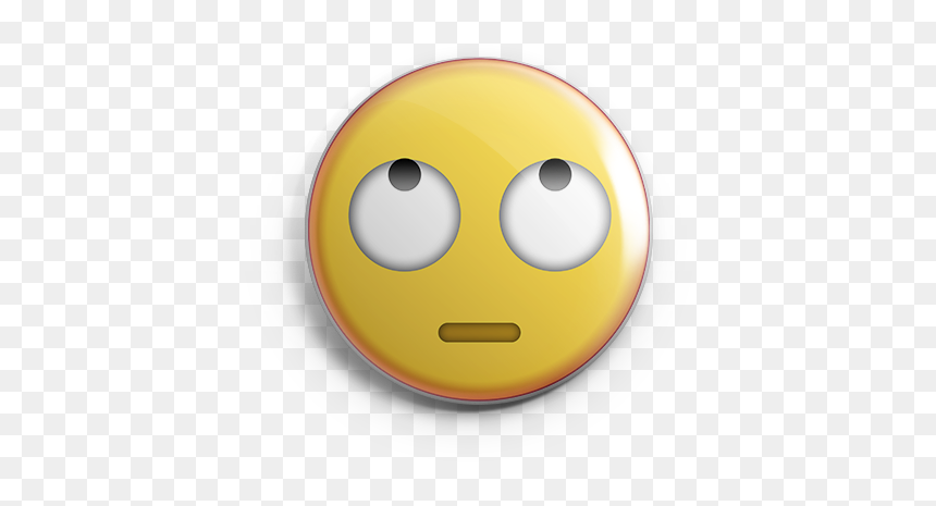Smiley, HD Png Download - rolling eyes emoji png