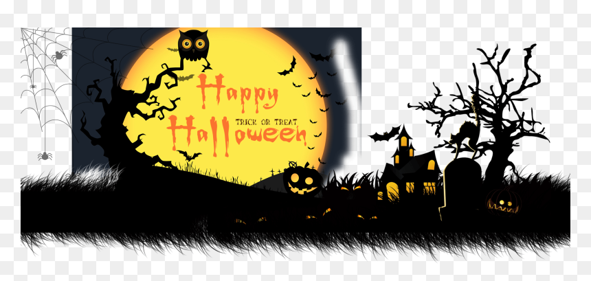 Halloween Costume Party Background, HD Png Download - happy thanksgiving banner png