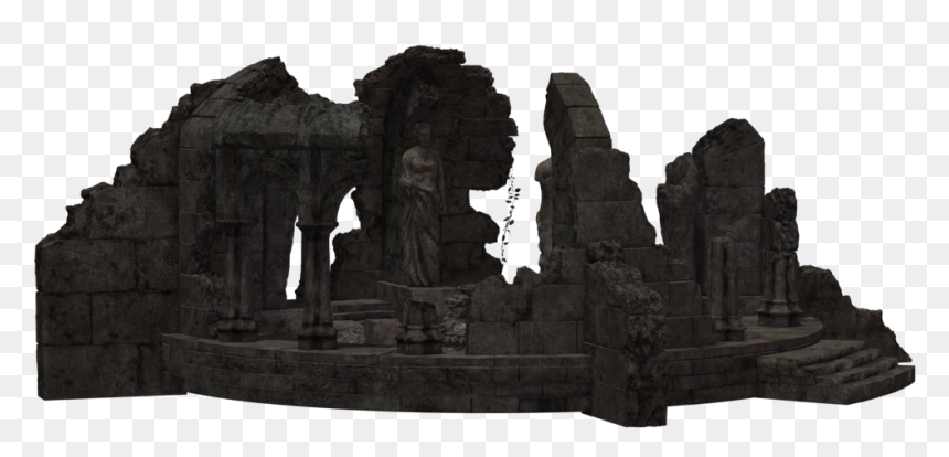 Ruins Png Transparent Image - Portable Network Graphics, Png Download - ruins png