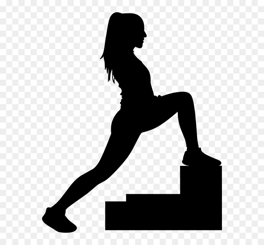 Silhouette, HD Png Download - workout png