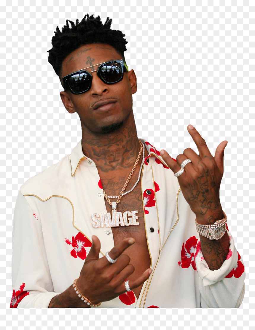 Rapper 21 Savage Granted Immigration Bond, Expected - 21 Savage 2016 Hiphop Awards, HD Png Download - rapper png