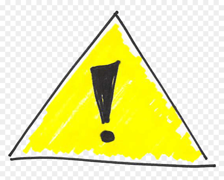 Caution Png , Png Download - Triangle, Transparent Png - caution png