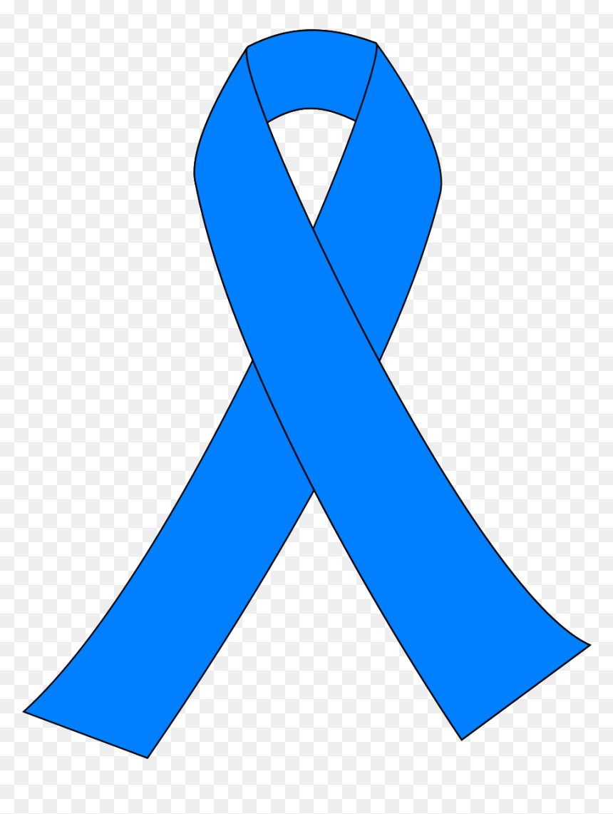 Black Colour Ribbon Is Symbol, HD Png Download - cancer png