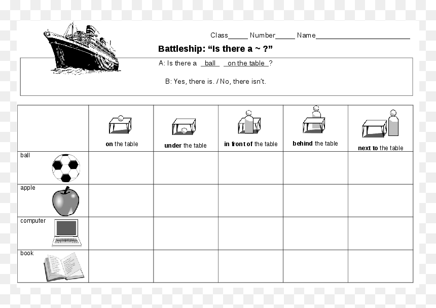 Number, HD Png Download - battleship png