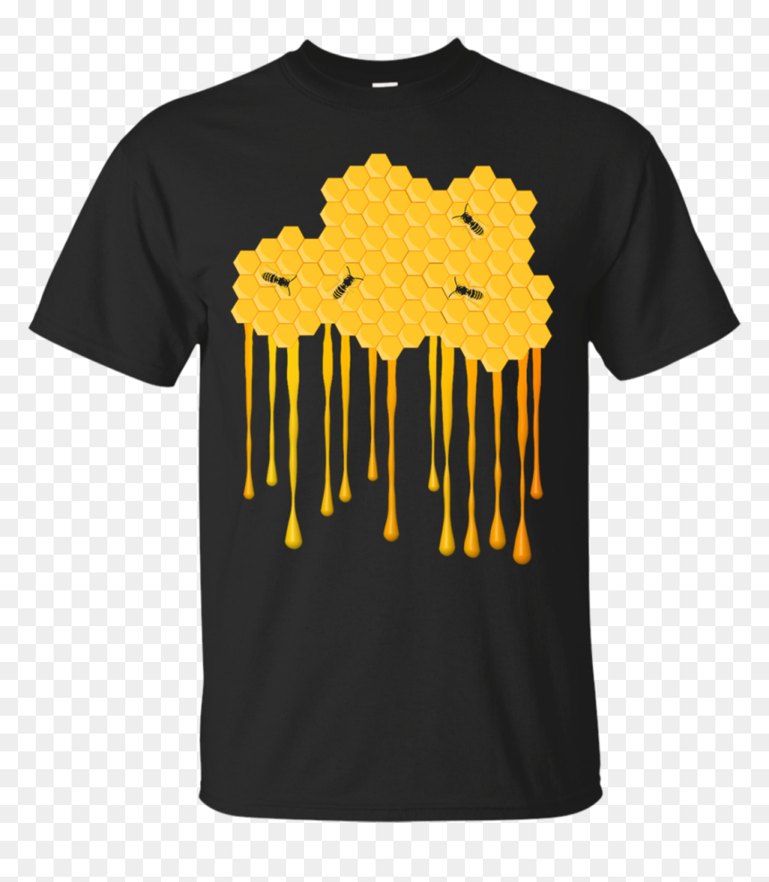 Honey Bee Hive With Honey Drip Shirt Men - Meyer Lansky T Shirt, HD Png Download - bee hive png