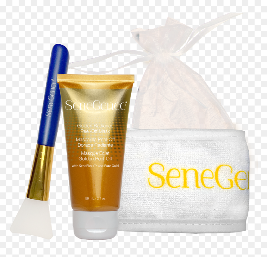 Warm Gold Shimmer Shadow $22 - Senegence Golden Radiance Peel Off Mask, HD Png Download - lipsense png