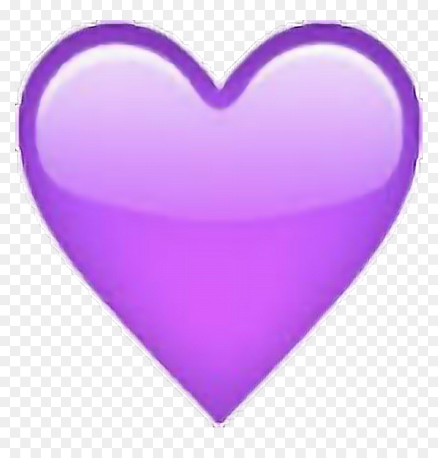 Wet Emoji Png - Transparent Background Purple Heart Png, Png Download - wet emoji png