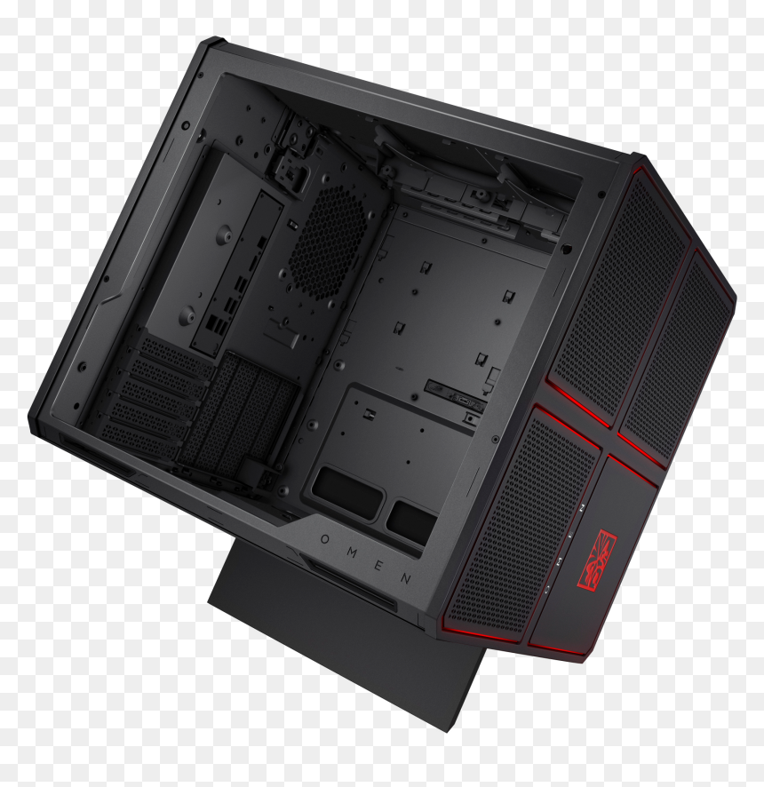 Omen Hewlett Packard Series Hp Computers 900 000 Desktop - Hp Omen X Full Tower Case, HD Png Download - computers png