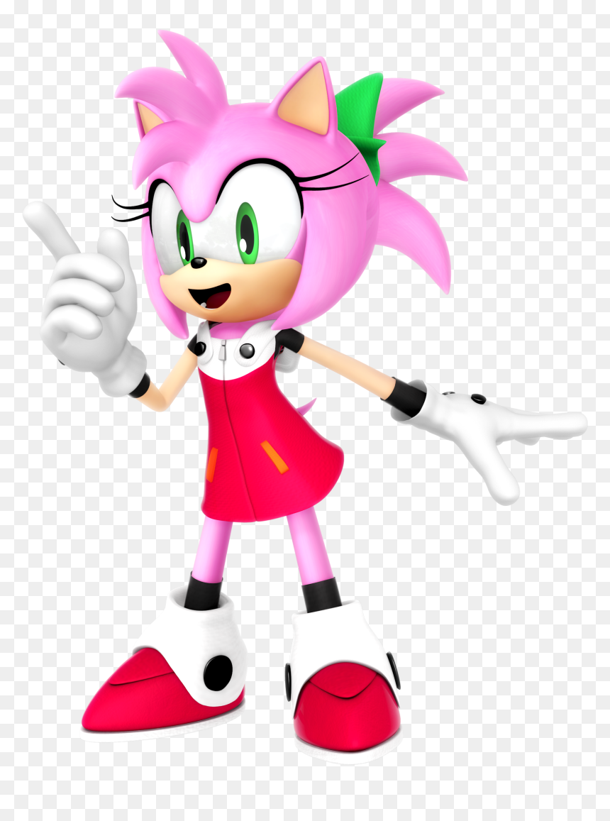 Amy Rose In Roll"s Mega Man 11 Outfit - Amy Rose Nibroc Rock, HD Png Download - amy rose png