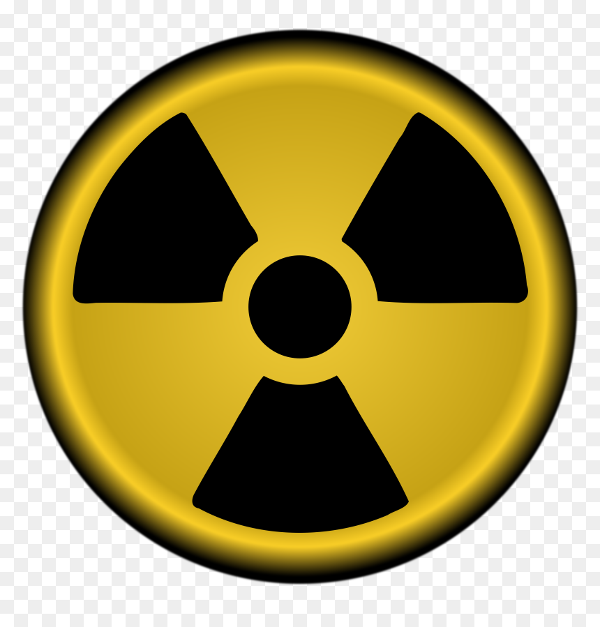 Radiation Symbol Nuclear Clip Arts - Toxic Clipart, HD Png Download - nuclear png