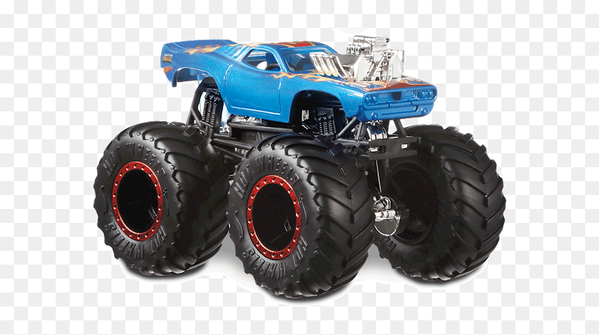 Monster Truck Hor Wheels, HD Png Download - monster jam png