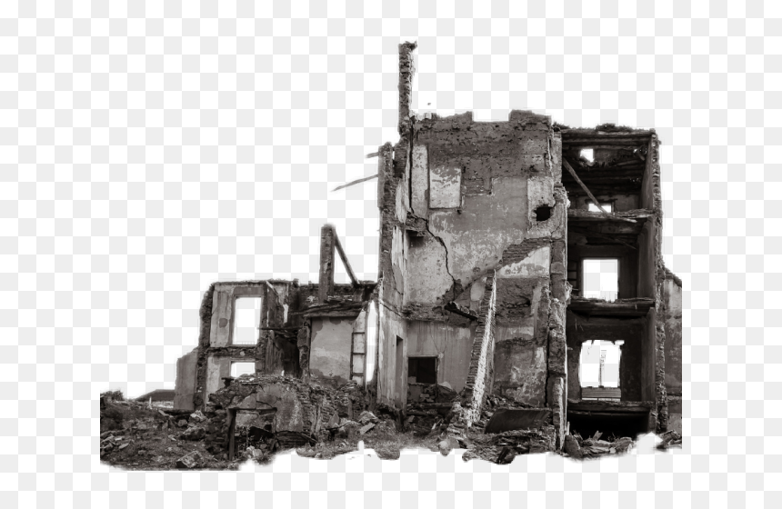 House Clipart Ruins - City Ruins Png, Transparent Png - ruins png