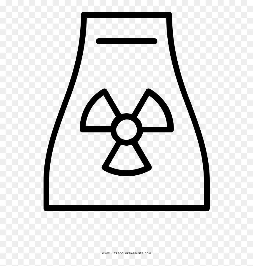 Thumb Image - Radioactive Symbol Black And White, HD Png Download - nuclear png