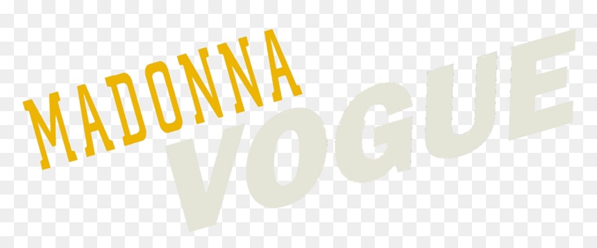 Vogue Logo - Madonna Vogue Album Cover, HD Png Download - vogue logo png