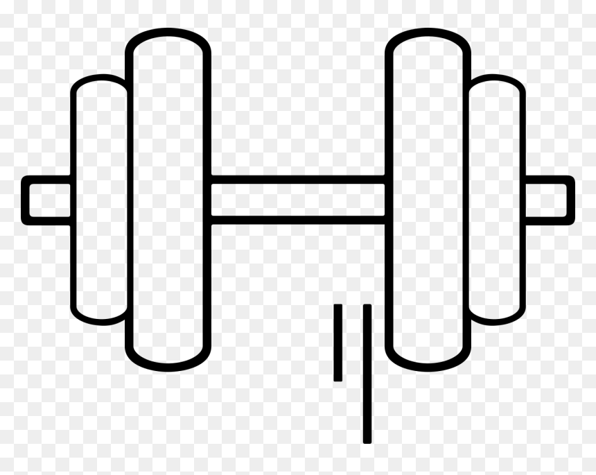 Dumbell , Png Download, Transparent Png - dumbell png