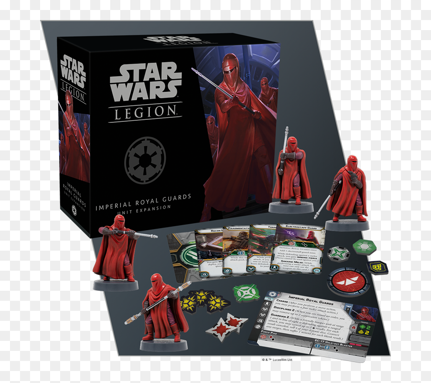 Transparent Darth Vader Png Head - Star Wars Legion Royal Guard, Png Download - emperor palpatine png