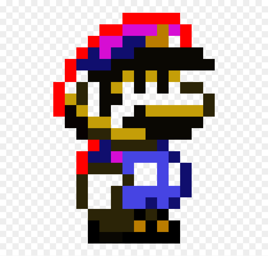 Mario From Super Mario World, HD Png Download - mario sprite png