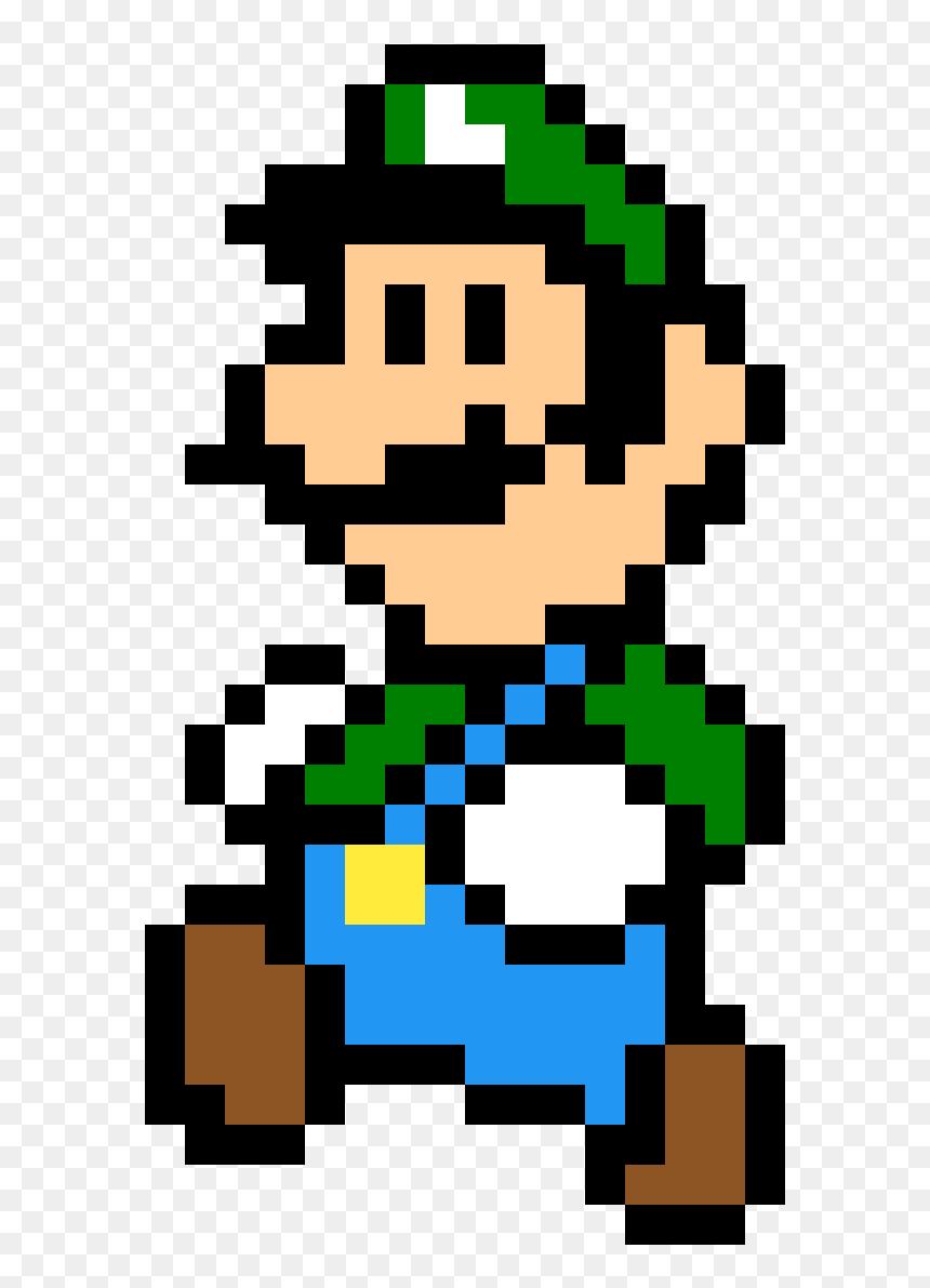 Transparent Cuadricula Png - Super Mario Bros 2 Mario, Png Download - mario sprite png