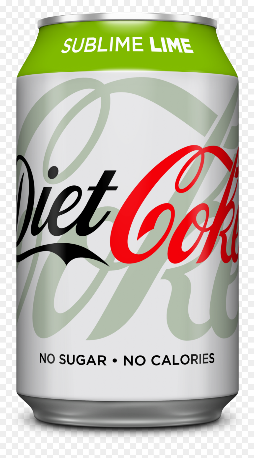 Sublime Lime Diet Coke, HD Png Download - diet coke png