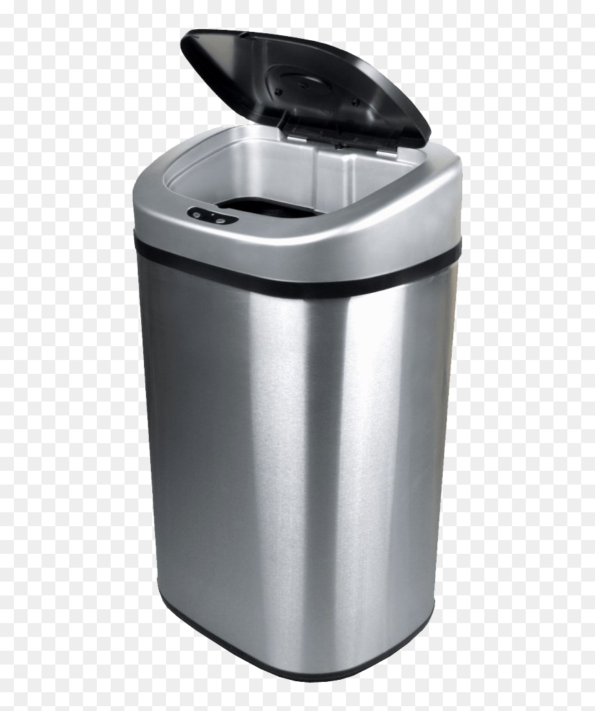 Trash Can Transparent Bg, HD Png Download - trash bin png
