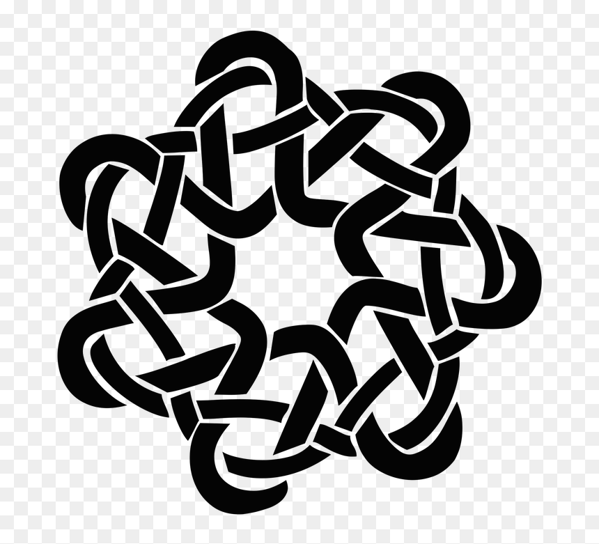 Transparent Celtic Knot Png - Celtic Knots Silhouette, Png Download - knot png