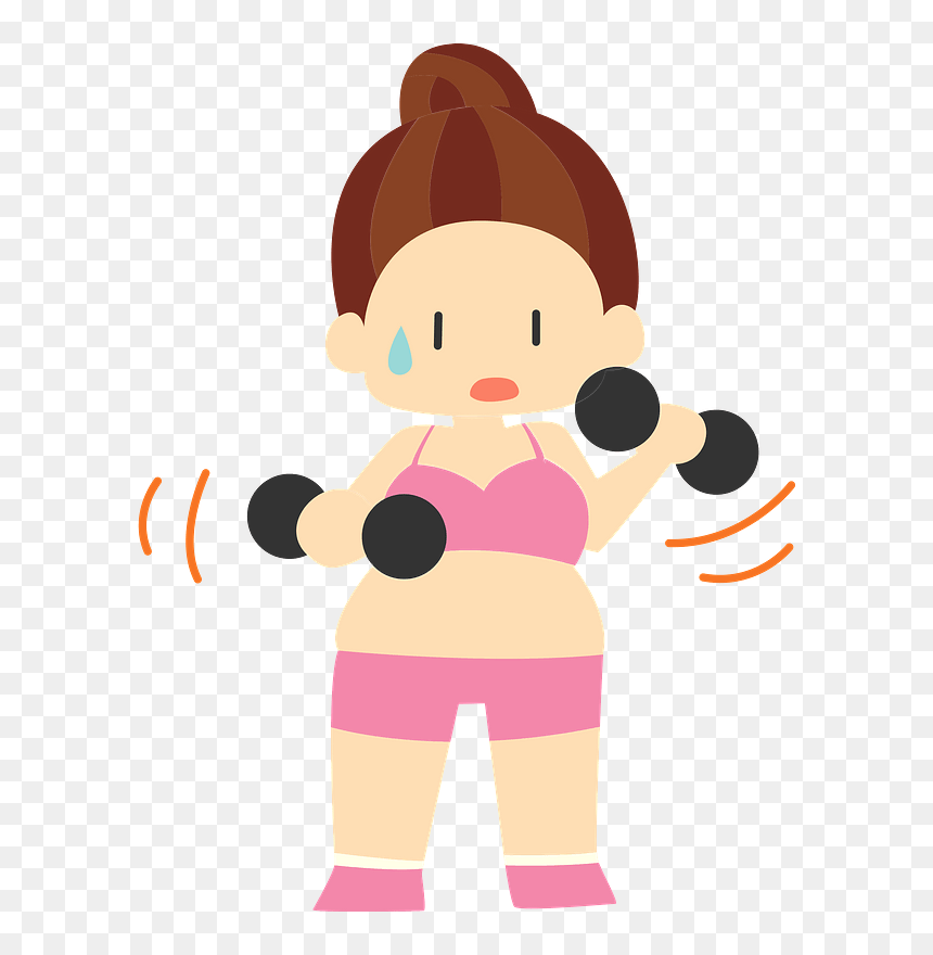 Fat Woman Diet Clipart - Cartoon, HD Png Download - fat png
