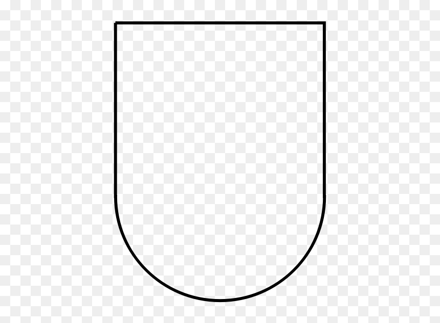 Portugue Or Spanish - Empty Shield Crest Logo Png, Transparent Png - spanish png