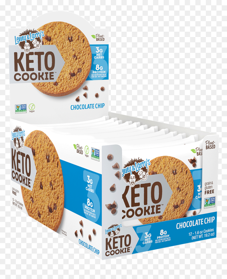 Lenny & Larry"s Keto Cookies 12x45g - Lenny And Larry Keto, HD Png Download - lenny png